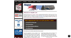 Desktop Screenshot of hopebc.com